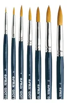 Comprar Set Pinceles X7un Redondos Sinteticos Giotto  0 A 12