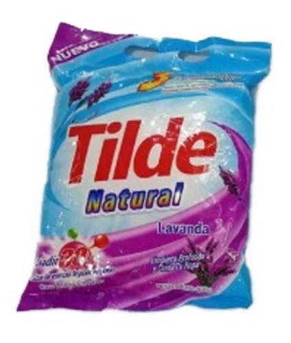 Jabón En Polvo Tilde Natural Lavanda 400gr Somos Tienda