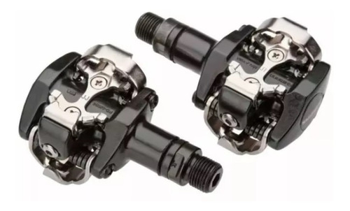 Imagen 1 de 5 de Pedales Automaticos Shimano M505 Mtb C/ Calas R1 Bici Bike