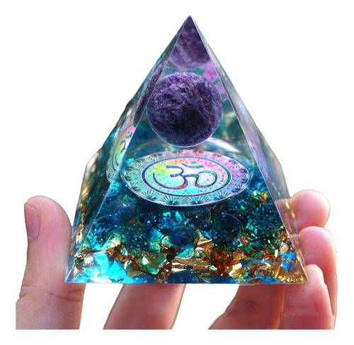 Orgón - Pirámide Ohm Amatista