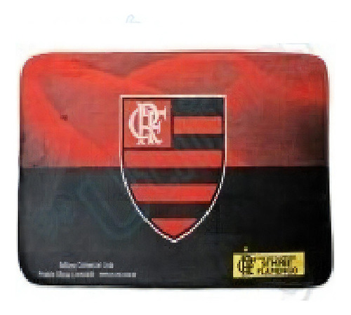 Tapete Banheiro Poliéster - Flamengo