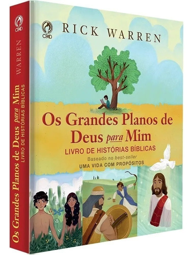 Grandes planos de deus para mim (os), de Rick Warren. Editora Casa Publicadora das Assembleias de Deus, capa dura em português, 2019