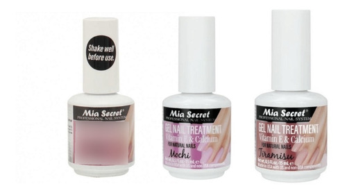 Miasecret Base Gel Nail Treatment Vitamin E & Calcium