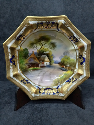 Manyantiques - Antiguo Bowl Plato Noritake Oro