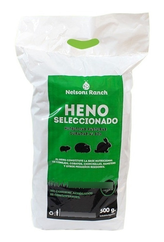 Heno En Rama X 500 Gr Hamster Cobayo Conejo Roedores Nelsoni