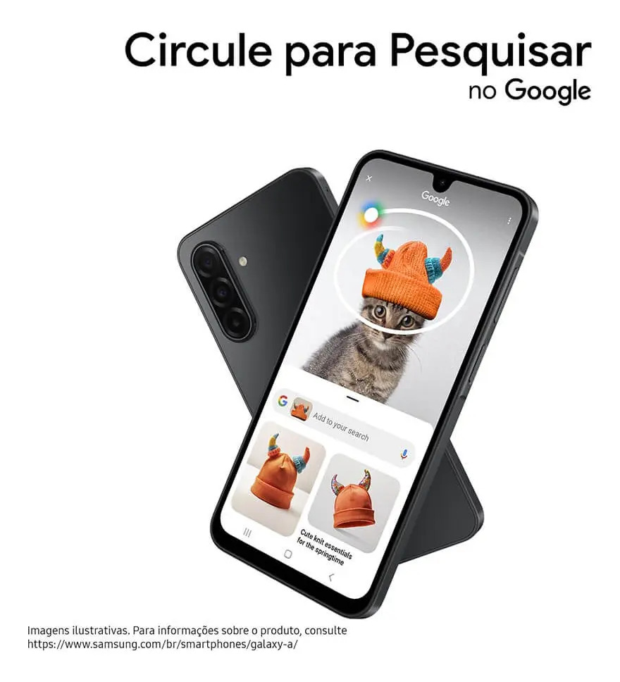 Celular Samsung Galaxy A17 5g Com Ia, 256 GB, 8 GB Ram, Câm De 50mp, Tela De 6.7 , Nfc, Ip54 Azul 4