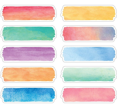Teacher Created Resources Watercolor Labels (tcr20873)