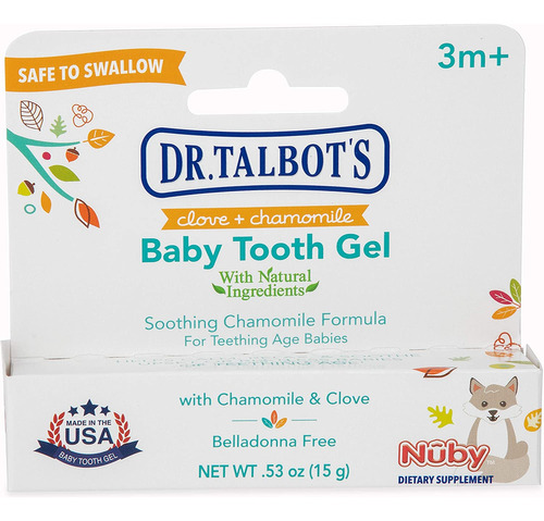 Dr. Talbot's Baby Tooth Gel For Sore Gums, Naturally Inspire