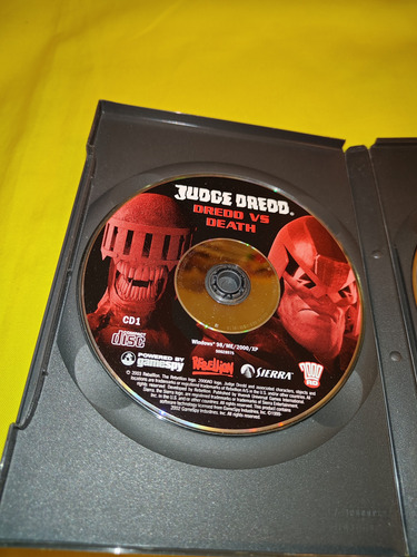 Judge Dredd Pcel Juez Silvestre Stallone Para Pc Funcionando (Usado)