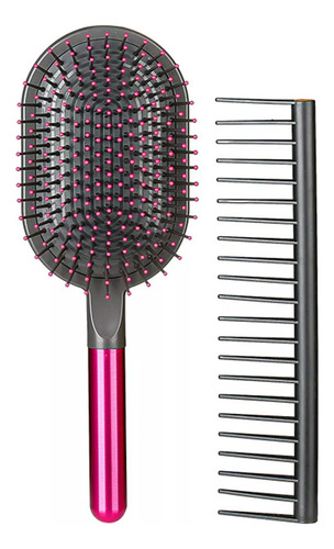 Set Cepillo Paleta Peineta Desenredante Anti-frizz