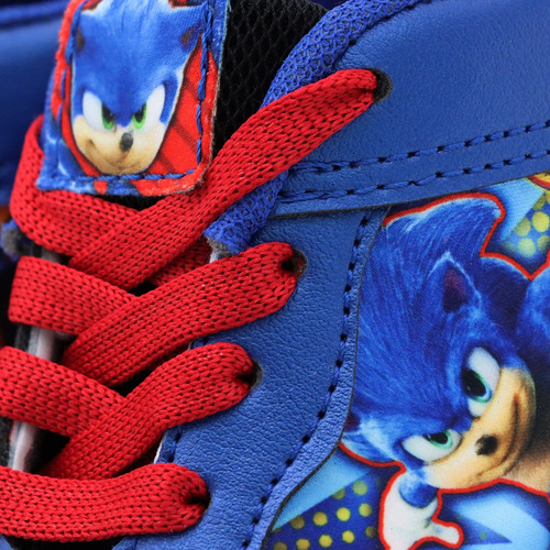 Tenis Little Kids Sonic Shadow Personaje Con Luces Para Niño