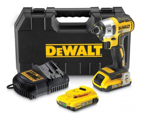 Dewalt Atornillador Impacto Inal. 1/4  20v + Estuche Dcf886d