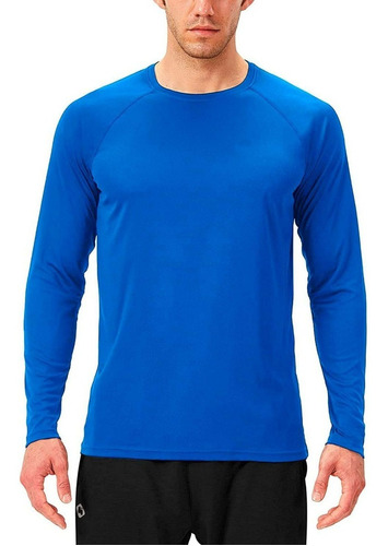 Camiseta Masculina Proteção Solar Uv 50 Ice Slim Fitness