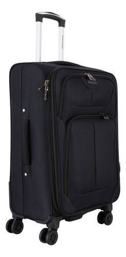 Valija Bagcherry 24 Pulgadas Tela Bodega Negro