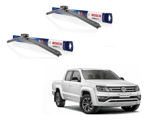 Juego X2 Escobillas Delanteras Vw Amarok Desde 2012