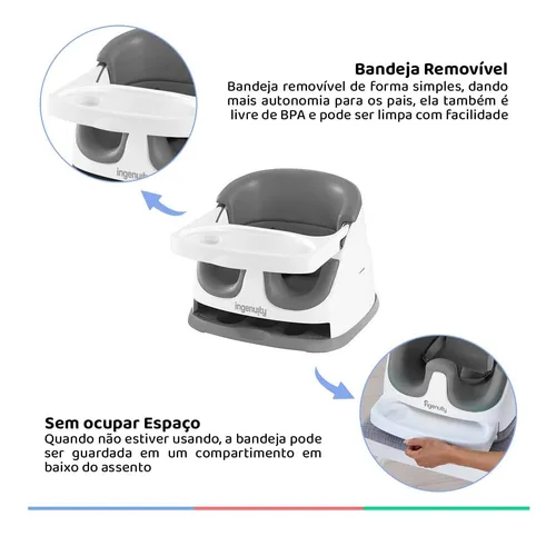 Ingenuity Baby Base 2 -in -1 Asiento Perrela Asiento De De