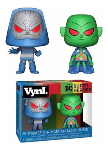 Funko® Vynl Dc Super Heroes Darkseid And Martian Manhunter 