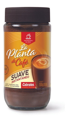 Cafe Instantaneo Suave La Planta De Cafe Frasco