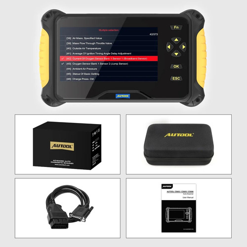 Scanner Automotriz Multimarca Control Bidireccional Cs605