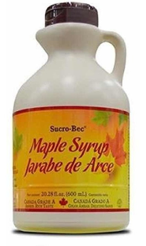 Maple Syrup Jarabe De Arce 600 Ml - Ml A $166