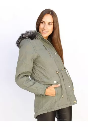 Parka Mujer Nueva Abrigada Campera