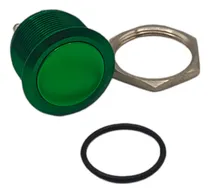 Comprar Push Boton Metalico Verde Switch Momentaneo 22mm 12v 3a 120v