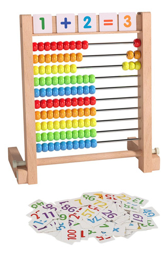 Baco De Madera Clásico Montessori, Juego De Diez Marcos,