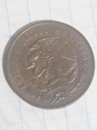 Moneda De 5 Centavos De 1962
