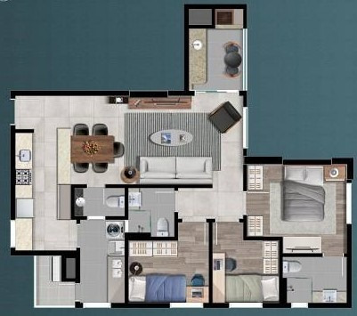 Imagem 18 de 22 de Apartamento - Ap01465 - 69027897