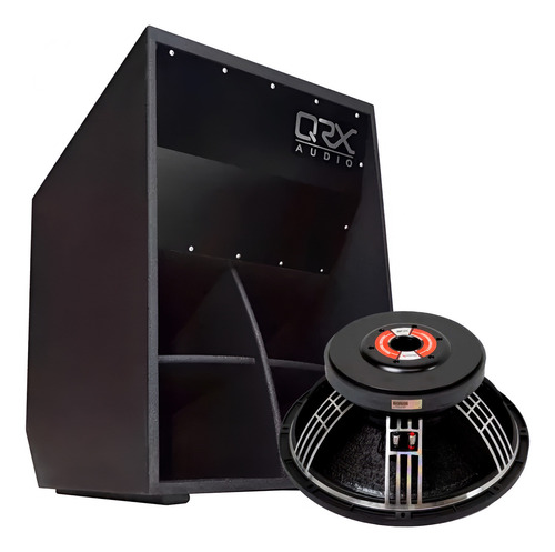 Bafle Qrx Audio® Black36 Cerwin Vega 1600w Rms 360sound Color Negro