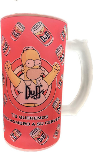 Tarro Cervecero El Mejor Papá, Simpson, Envió Gratis