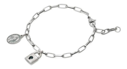 Pulseira Inox Cadeia De Consagração A Nossa Senhora