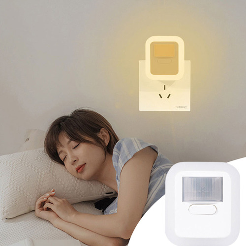 Mz Luces Nocturnas, Sensor De Movimiento, Enchufe De Luz