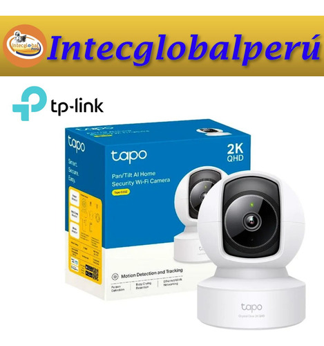 Cámara Wifi Tp-link Tapo C222 2k Qhd (2560 X 1440 Px) 4mp