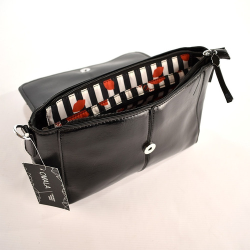 Carteras Bandoleras Mujer Cuero Ecologico Tachas Las Oreiro