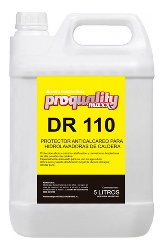 Protector Anticalcareo / Antisedimento 5l Dr 110 Proquality