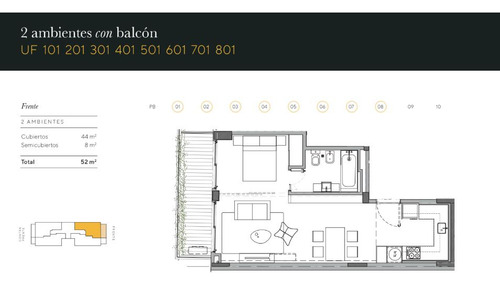 Venta Departamento 2 Amb Palermo-niceto Vega 5600-may2026