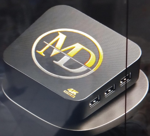 Aparelho Md Box 4k 512g + 1024g -transforme Sua Tv Em Smart Preto