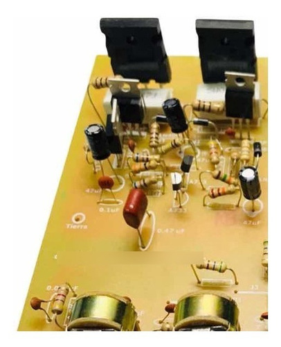Componentes Para Amplificador Stereo 100w Listos Para Soldar