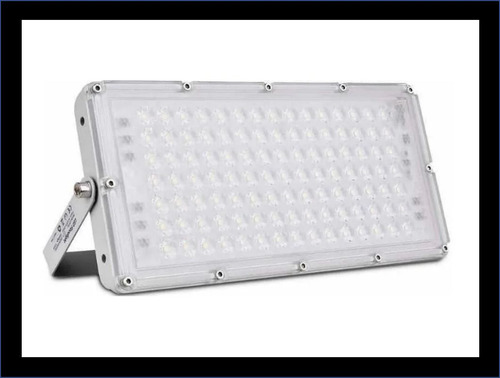 Reflector Led 200w Blanco Frio Veoquiero Carcaza Blanca