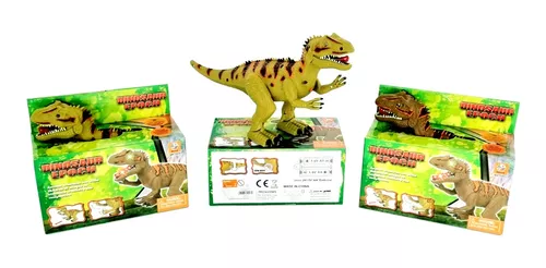 Dinossauro com Asas – Som / Luz / Movimento / Gira 360° – 34 cm x 20 cm –  Maior Loja de Brinquedos da Região