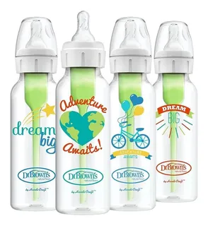 Biberón Dr Browns Options Plus Estándar 8oz Dream 4pz Color Transparente
