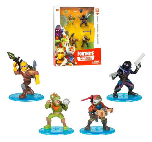 Figura Fortnite Muñeco X4 Con Accesorios Mvd Sport