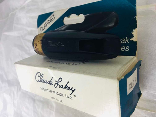 Boquilha Clarinete Massa Claude Lakey N°4* Vitrine Loja