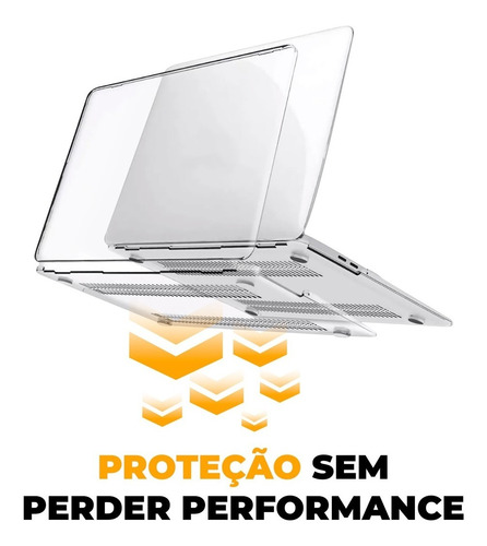 Capa Slim Macbook Air 13 A1466 A1369 Acrílica Gshield