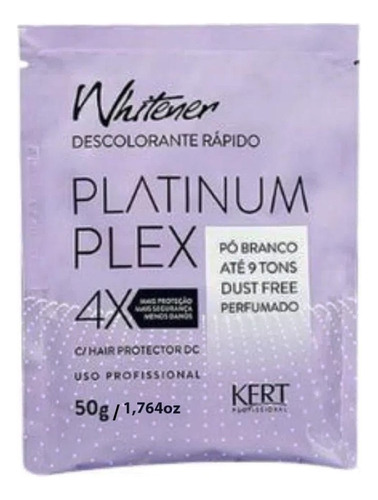 Pó Descolorante Whitener Platinum Plex - Kert