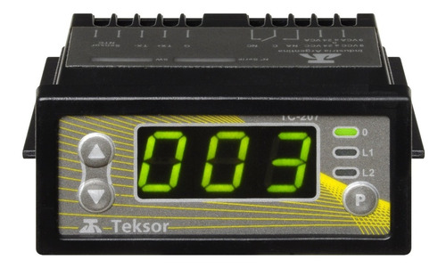 Temporizador Ciclador Digital Teksor Tc207tm 76x35 Mm 220vca