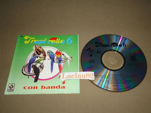 Tropi Rollo 6 Con Banda 1993 Musart Cd Tropirollo