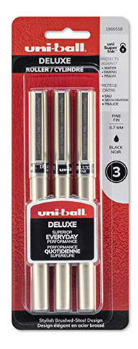 Bolígrafo De Tinta Líquid Uni-ball Deluxe Rollerball Pens, P