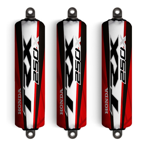 3 Fundas Cubre Amortiguador Honda Trx 250 Fourtrax Sportrax